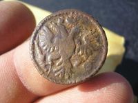 Лот: 9289502. Фото: 4. Крутая полушка 1734 года ( на... Красноярск
