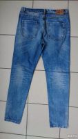 Лот: 8295866. Фото: 4. Джинсы zara premium wash с квадратными... Красноярск