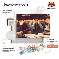 Лот: 25013355. Фото: 3. Картина по номерам RedPanda "Джоуи... Красноярск