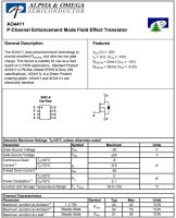 Лот: 12477394. Фото: 2. транзистор FET AO4411, 30V, 8A... Радиодетали  (электронные компоненты)