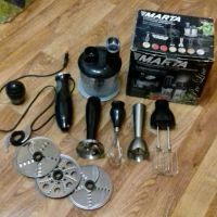 Лот: 11296289. Фото: 4. Кухонный комбайн с ручным блендером... Красноярск