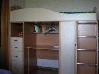 Лот: 4355645. Фото: 2. Детская двухярусная кровать. Детская мебель