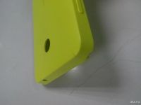 Лот: 9449257. Фото: 2. Задняя крышка желтая Nokia Lumia... Запчасти, оборудование