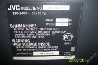 Лот: 863308. Фото: 3. Телевизор JVC AV-2134EE. Бытовая техника