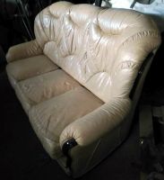 Лот: 14938170. Фото: 5. Диван. Натуральная кожа, раскладной...