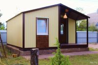 Лот: 16383406. Фото: 2. Дачный каркасный дом вагончик... Срубы и конструкции