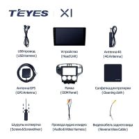 Лот: 21427085. Фото: 5. Штатная магнитола Teyes X1 4G...