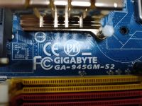 Лот: 16419434. Фото: 2. Материнская плата 775 Gigabyte... Комплектующие