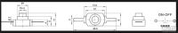 Лот: 13210858. Фото: 4. Кнопка фиксируемая YT-1208-YD...