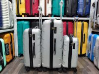 Лот: 16357575. Фото: 2. Чемодан Большой ABS plastic "Серый... Аксессуары