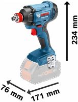 Лот: 20223319. Фото: 2. Гайковерт Bosch GDX 180-LI без... Инструмент и расходные