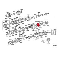 Лот: 20964012. Фото: 2. Подшипник КПП Toyota Aisin R154... Автозапчасти