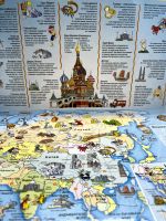 Лот: 24880209. Фото: 4. 🌍🌎🌏 Детский атлас-пазл "Собери... Красноярск
