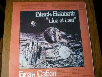 Лот: 9825568. Фото: 3. Black Sabbath. "Live At Last... Красноярск