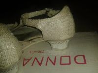 Лот: 7566049. Фото: 3. Серебристые туфельки 27р. Дети растут