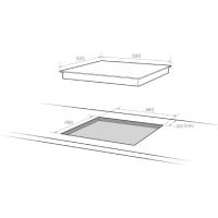 Лот: 24888574. Фото: 6. Индукционная варочная панель Midea...