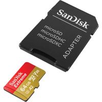 Лот: 23495034. Фото: 4. Карта памяти SanDisk 64GB Extreme... Красноярск