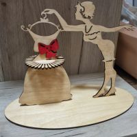 Лот: 25881247. Фото: 3. Салфетница из дерева. Домашний быт