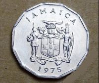 Лот: 18416748. Фото: 2. Ямайка 1 цент 1975 UNC из ролла... Монеты