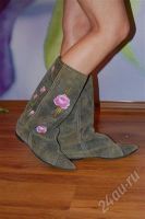Лот: 643284. Фото: 2. Сапожки дизайнерские:) 38-39-40. Женская обувь