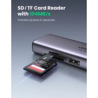 Лот: 21506942. Фото: 7. USB-хаб UGREEN CM512 USB-C Multifunction...