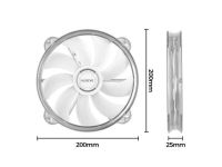 Лот: 20025213. Фото: 4. Вентилятор Alseye CF200 White... Красноярск