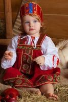 Лот: 16005429. Фото: 2. Наряды русские народные детские. Вязание, шитье