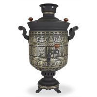 Лот: 25713823. Фото: 2. Самовар на дровах 7л "Чукотка". Посуда, кухонная утварь
