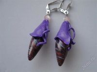 Лот: 366907. Фото: 2. Изделия из полимерной глины,серьги... Ювелирные изделия, бижутерия, часы