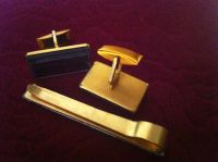 Лот: 10983854. Фото: 4. Запонки с зажимом зеркальные из...