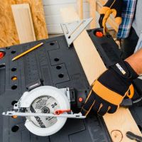 Лот: 24296532. Фото: 2. Дисковая пила WORX WX437 800Вт... Инструмент и расходные
