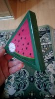 Лот: 13678354. Фото: 2. Подарочное полотенце в виде арбуза. Домашний текстиль