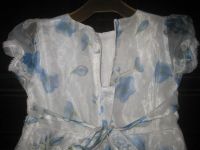 Лот: 9336506. Фото: 4. нежное платье -- органза с голубыми... Красноярск