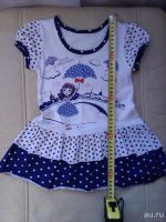 Лот: 8300346. Фото: 2. платье Девочка с зонтиками, рр... Одежда и аксессуары