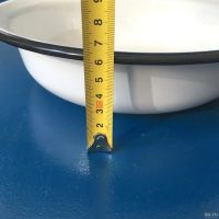Лот: 13500217. Фото: 5. 🍚 Миска эмалированная 3 л белая...