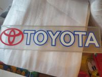 Лот: 3941096. Фото: 2. Неоновый стикер Toyota большой... Автохимия, масла, тюнинг