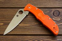 Лот: 1031654. Фото: 5. Нож Spyderco Endura orange FRN