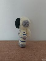 Лот: 13691462. Фото: 2. Астронавт, амигуруми-брелок. Игрушки