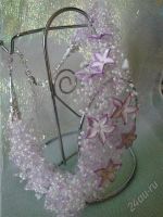 Лот: 1622077. Фото: 3. Колье"Розовое облако".Авторская... Красноярск