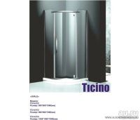 Лот: 9443619. Фото: 2. Душевой уголок Ticino 100х100... Сантехника, водопровод
