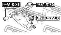 Лот: 2260833. Фото: 2. Febest SZAB-031 2 шт. Автозапчасти