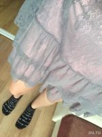 Лот: 7719856. Фото: 2. платье летнее серо розовое на... Женская одежда
