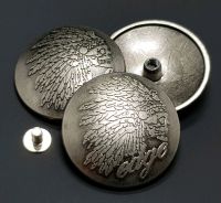 Лот: 12598975. Фото: 3. К28 Кончо Индеец. Диаметр 28 мм... Красноярск