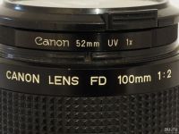 Лот: 2930584. Фото: 12. телевик-портретник canon fd 100mm...