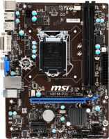 Лот: 11661682. Фото: 2. Материнская плата MSI H81M-P33... Комплектующие