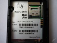 Лот: 109169. Фото: 3. телефон Fly DS500 с двумя активными... Красноярск