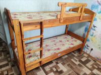 Лот: 17148544. Фото: 2. Детская двухярусная кровать из... Детская мебель