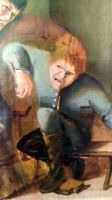 Лот: 15857976. Фото: 5. Картина маслом, Фламандская античная...