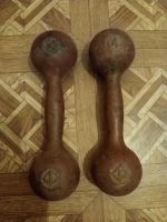 Лот: 6371535. Фото: 2. Гантели 4кг. Тяжелая атлетика