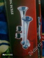 Лот: 736325. Фото: 2. Воздушный звуковой сигнал с 2... Автозапчасти